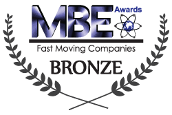 Awarded MBE Fast Moving Companies (Bronze) 2015